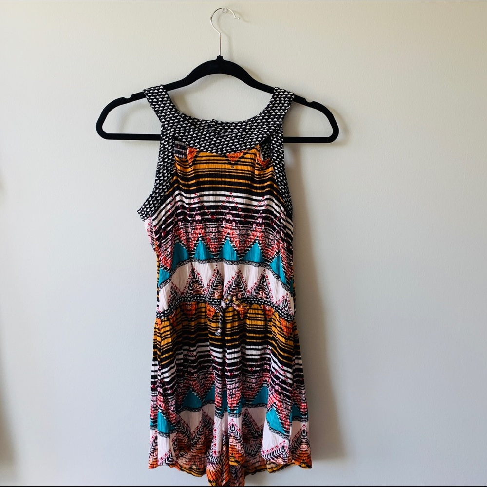 Tribal Patterned Romper